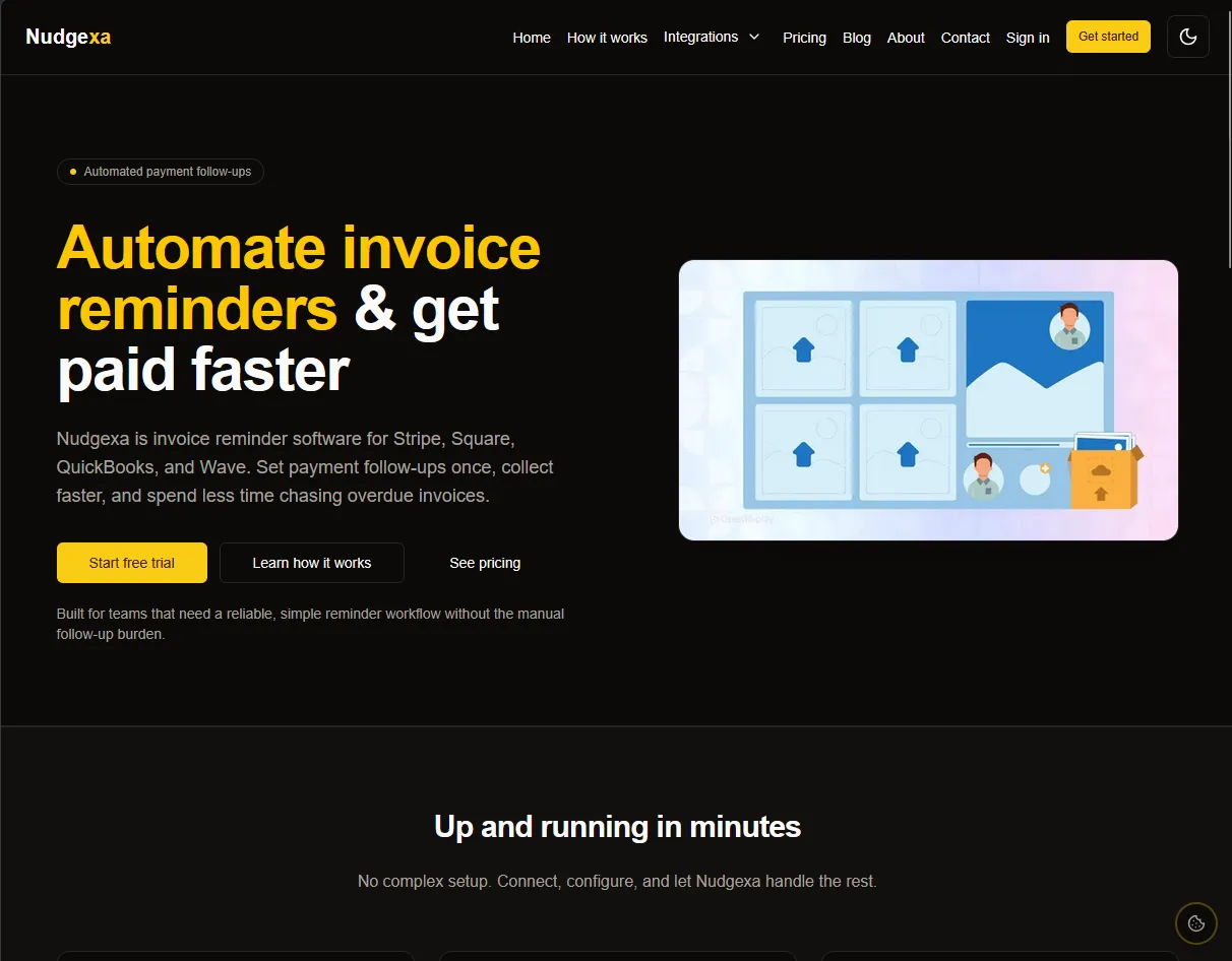Nudgexa Product Site cover